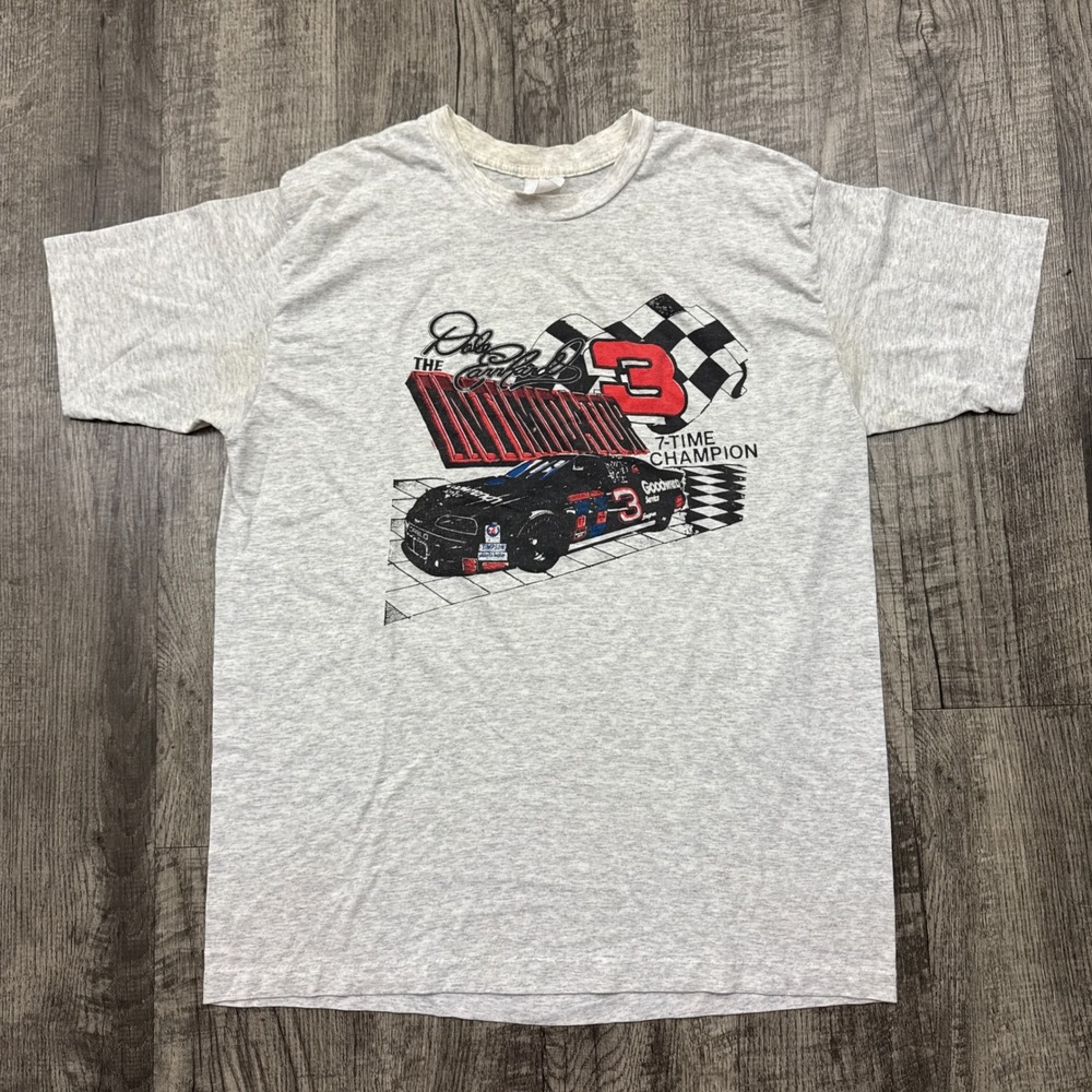Vintage Dale Earnhardt Nascar Racing 7 Time Champion T Shirt